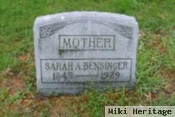 Sarah A Harris Bensinger