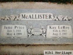 Kay Leroy Mcallister