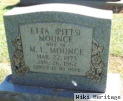 Etta G. Pitts Mounce