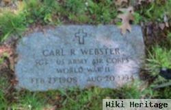 Carl R Webster