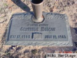 Gertrude Hudson