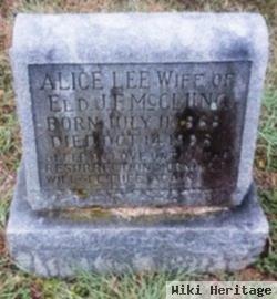 Alice Lee Mcclung