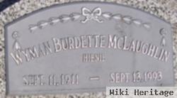 Wyman Burdette "hienie" Mclaughlin