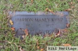 Marion Manly Kunz