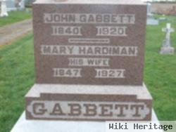 Mary Hardiman Gabbett