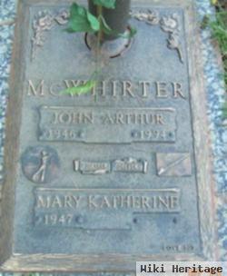 John Arthur Mcwhirter