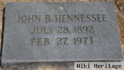 John B Hennessee