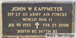 1Lt John W. Kappmeyer