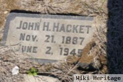 John H Hacket