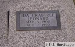 Ida Lee Crabtree Leonard