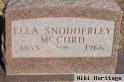 Emma Luella "ella" Snodderly Mccord