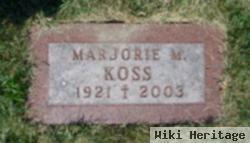 Marjorie M. Loebach Koss