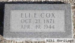 Eli E. Cox