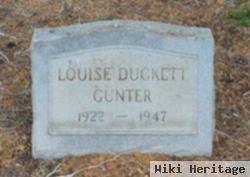 Louise Duckett Gunter