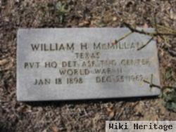 William Horace Mcmillan