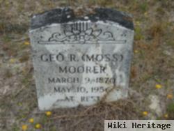 George R. "moss" Moorer