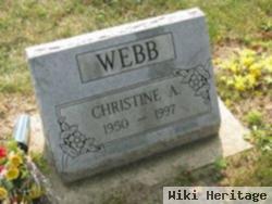 Christine A Webb