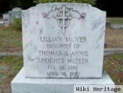 Lillian Mciver Mcteer