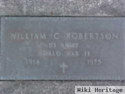 William C Robertson