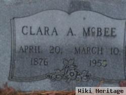 Clara Augusta Ford Mcbee