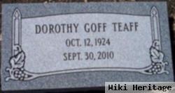 Dorothy Goff Teaff