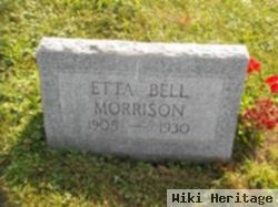 Etta Bell Morrison