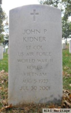 Ltc John P Kidner