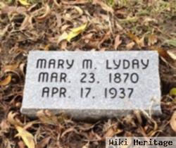 Mary Melvina "molly" Lyday