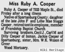 Ruby Arie Cooper