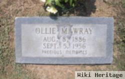 Ollie M Wray