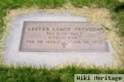 Lester Leroy Preston