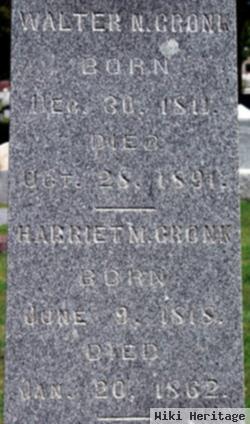 Harriet M Persons Cronk