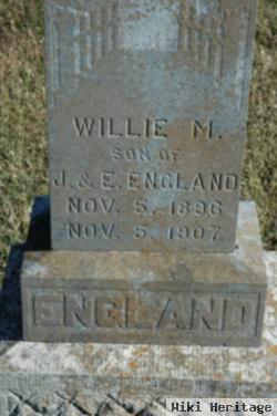 Willie M. England