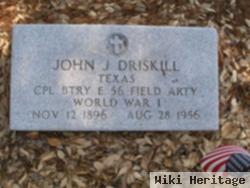 John J Driskill