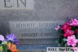 Minnie Bertha Partin Parden