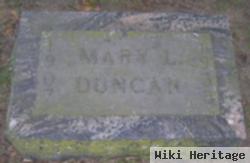 Mary L Duncan