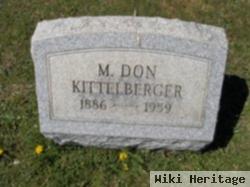 M. Don Kittelberger
