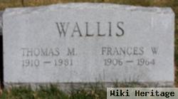 Frances W Wallis