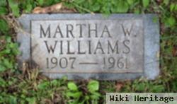 Martha W Williams