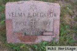 Velma Beatrice Barger Deckrow