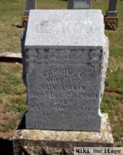 Carrie V. Lakin