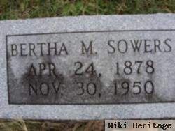 Bertha M. Trabert Sowers