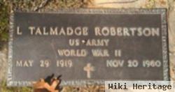 L Talmadge Robertson