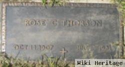 Rose C Thorson