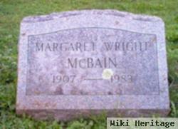 Margaret Wheeler Wright Mcbain