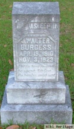 J. Walter Burgess