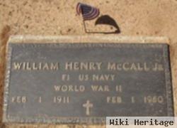 William Henry "turkey" Mccall, Jr