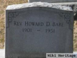 Rev Howard D Bare