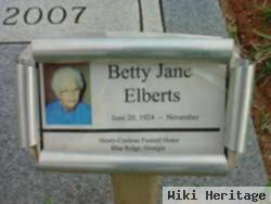 Betty J. Elberts