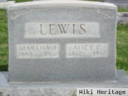 Martha J "mattie" Lewis